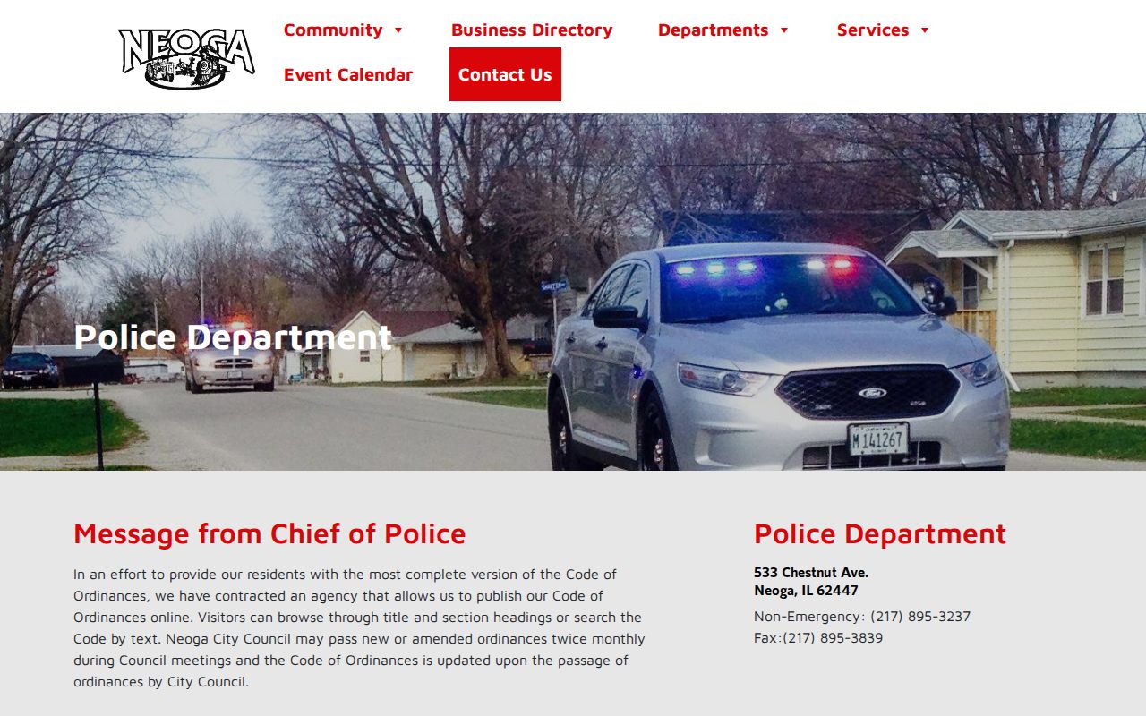 Neoga criminal records E-Crash search